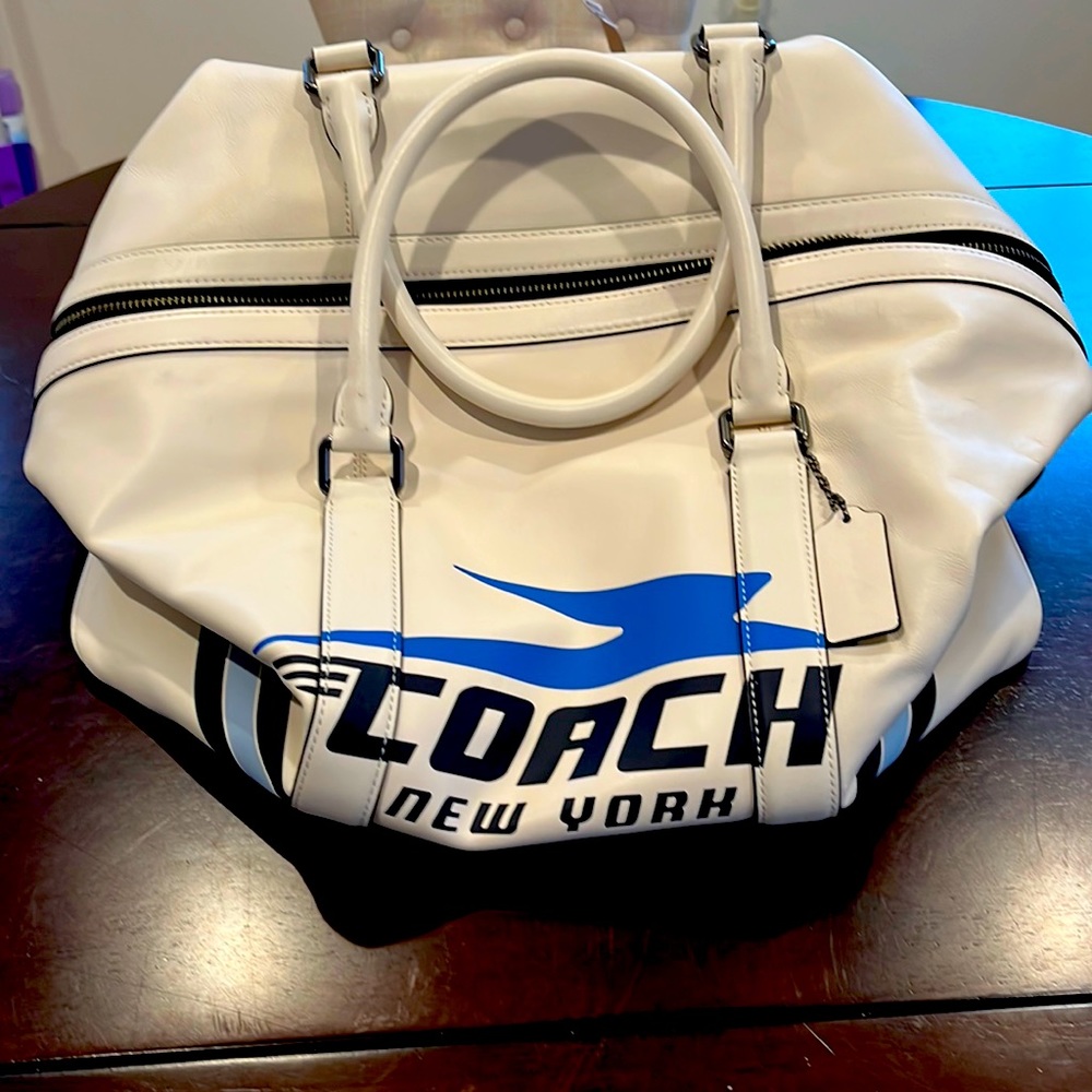 White Coach Travel Bag